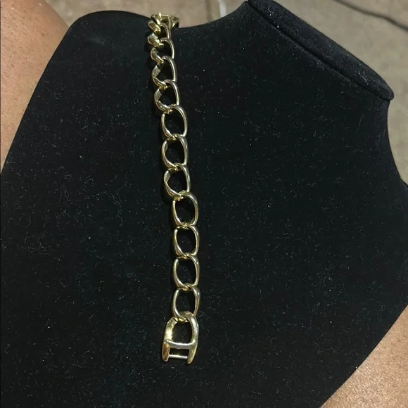 Juicy Couture Gold Charms on a Monet Necklace with Matching Bracelet - Picture 14 of 16